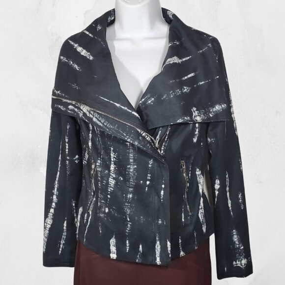 BlankNYC Tie Dye Black & White Size XS Jacket - Picture 1 of 11